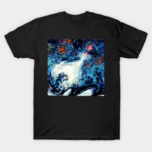 van Gogh Never Saw A Power Level Over 9000 T-Shirt